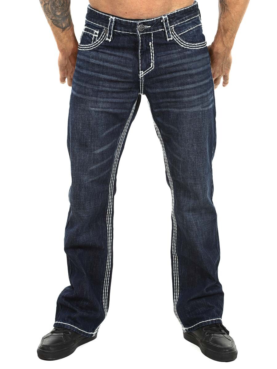 Affliction Cooper Weston Jeans - Dark blue_1.jpg
