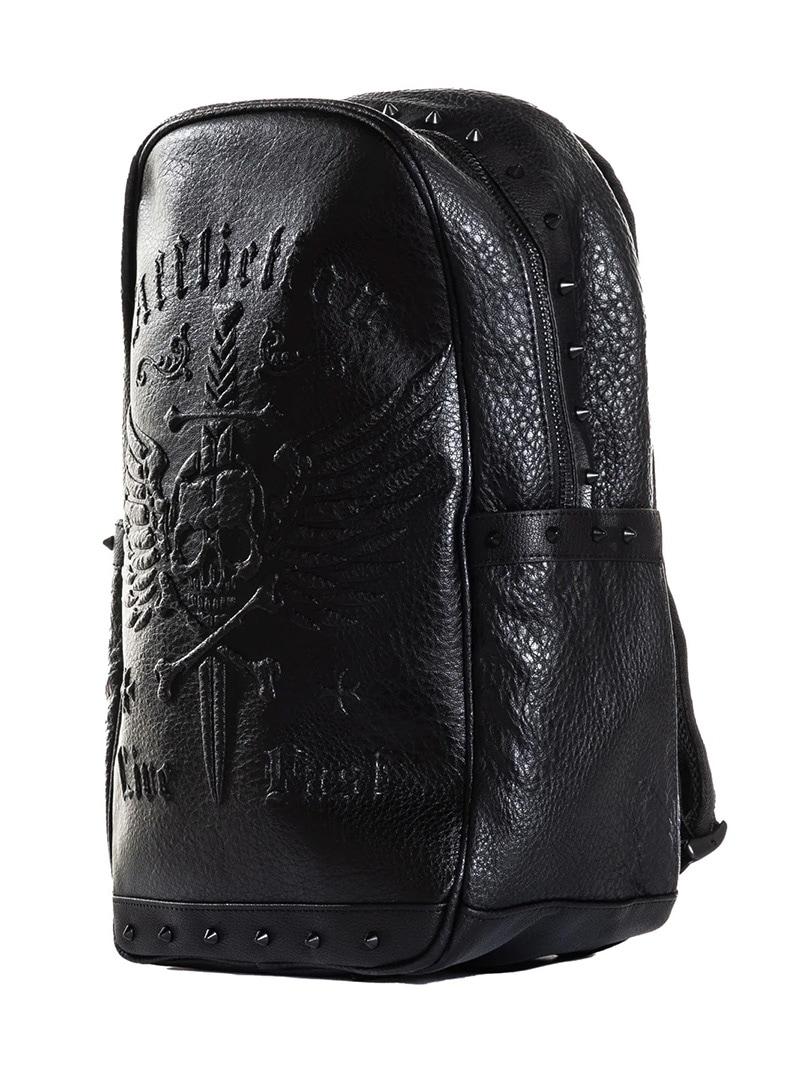 Affliction Spike Backpack Black 4.jpg