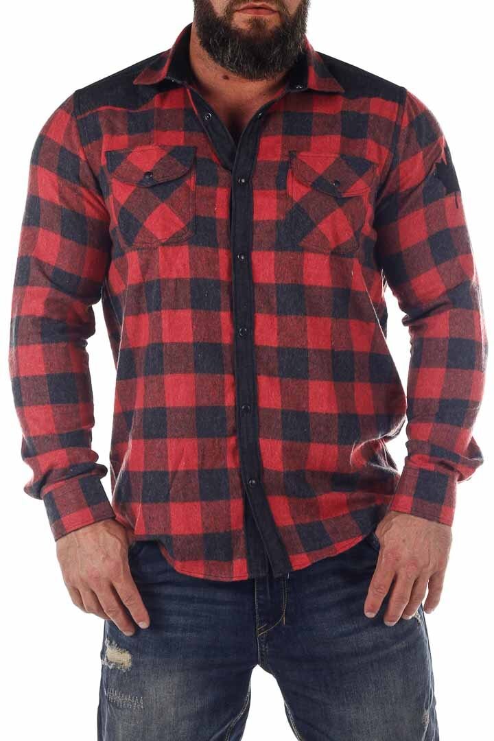 RD Lumberjack Paita - Punainen/Musta
