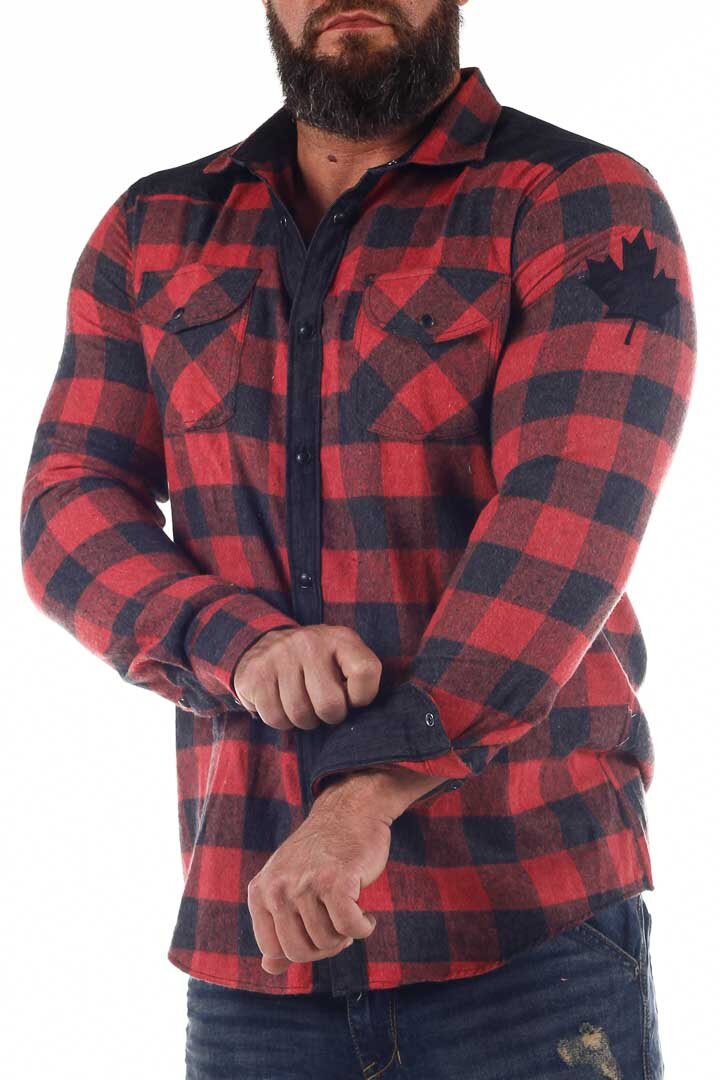 RD Lumberjack Paita - Punainen/Musta