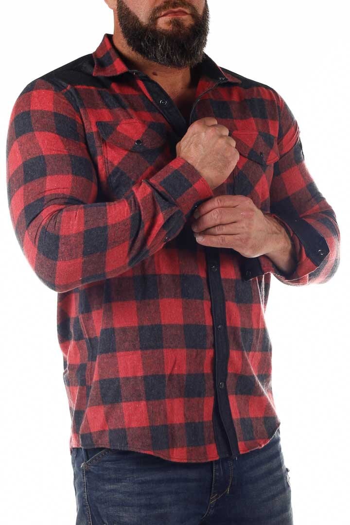 RD Lumberjack Paita - Punainen/Musta