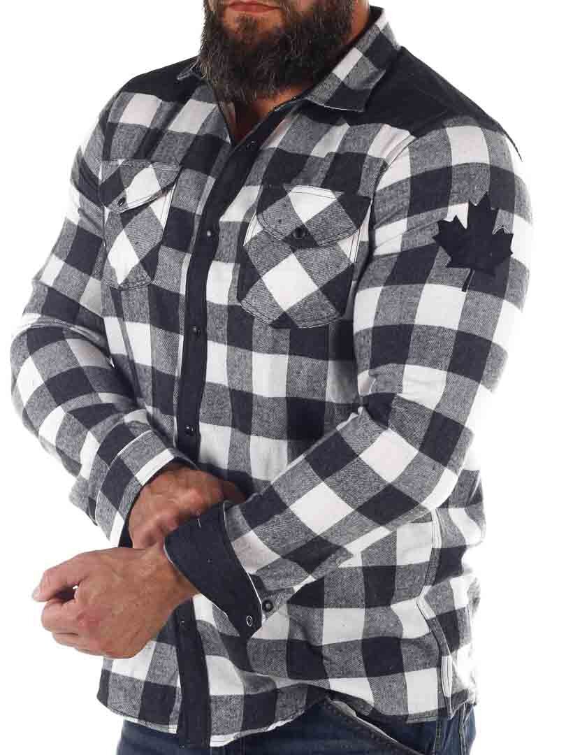 RD Lumberjack Paita - Musta/Valkoinen