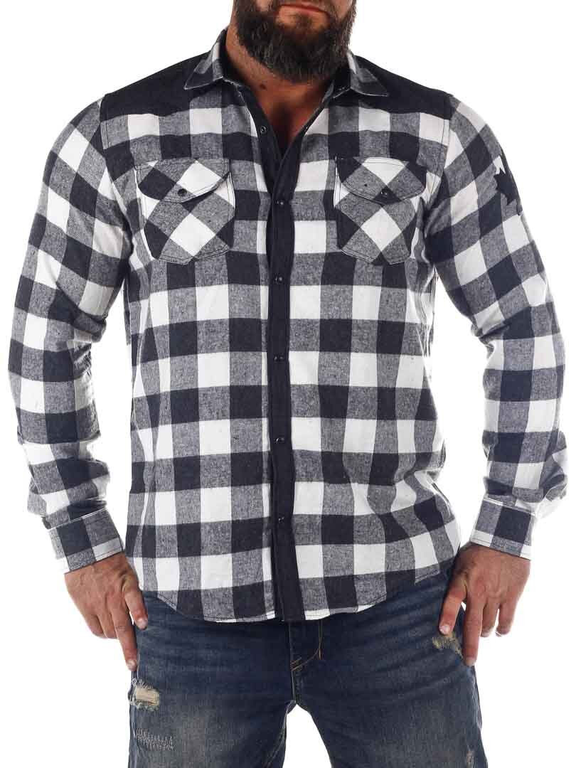RD Lumberjack Paita - Musta/Valkoinen