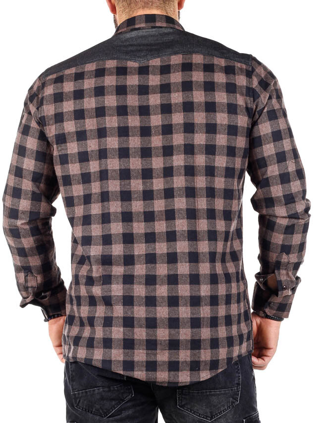 RD Lumberjack Paita - Ruskea/Musta