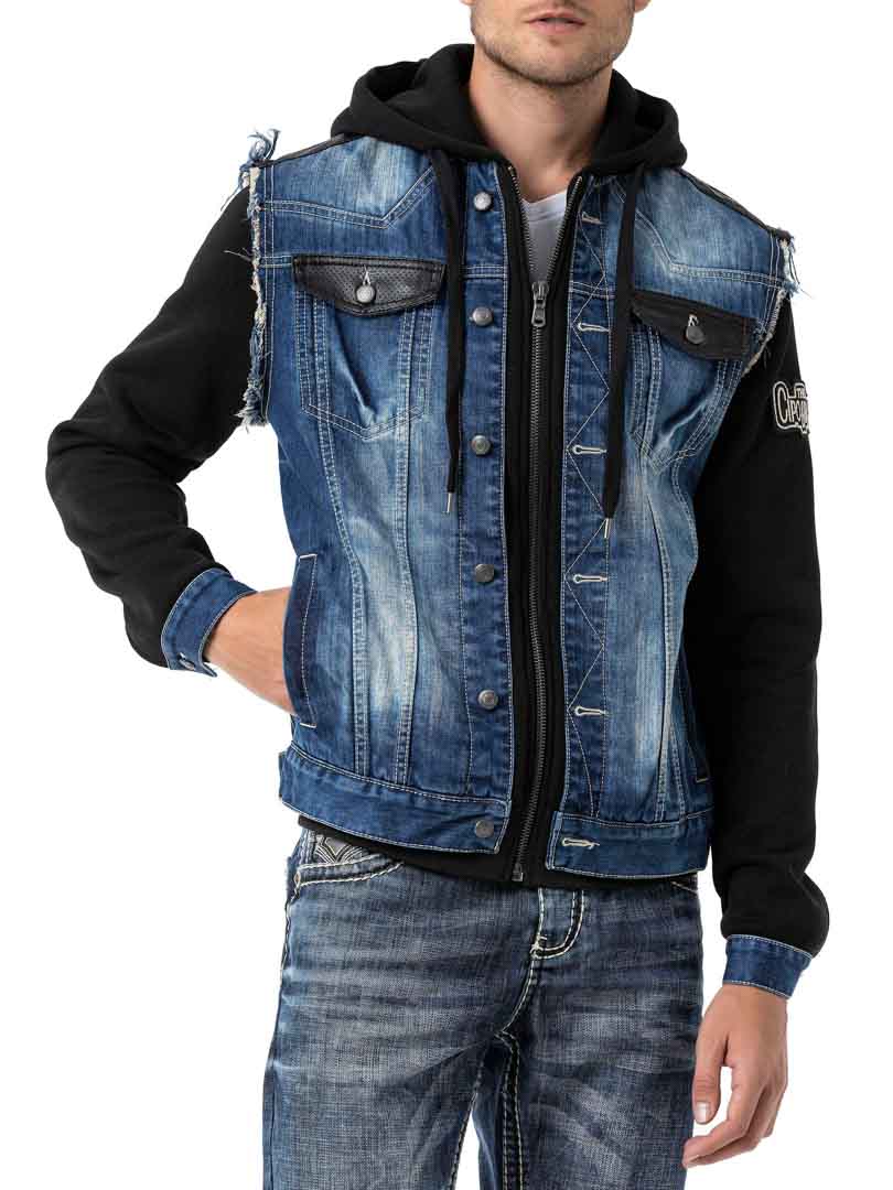 Cipo baxx Jeans Jacket CJ307_4.jpg