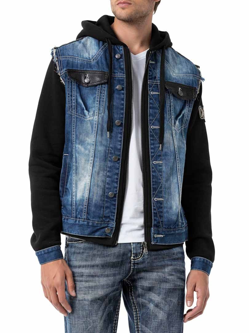 Cipo baxx Jeans Jacket CJ307_7.jpg
