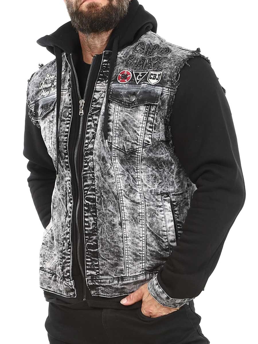 Corbin Cipo Baxx Jeansjacka darkgrey-11.jpg