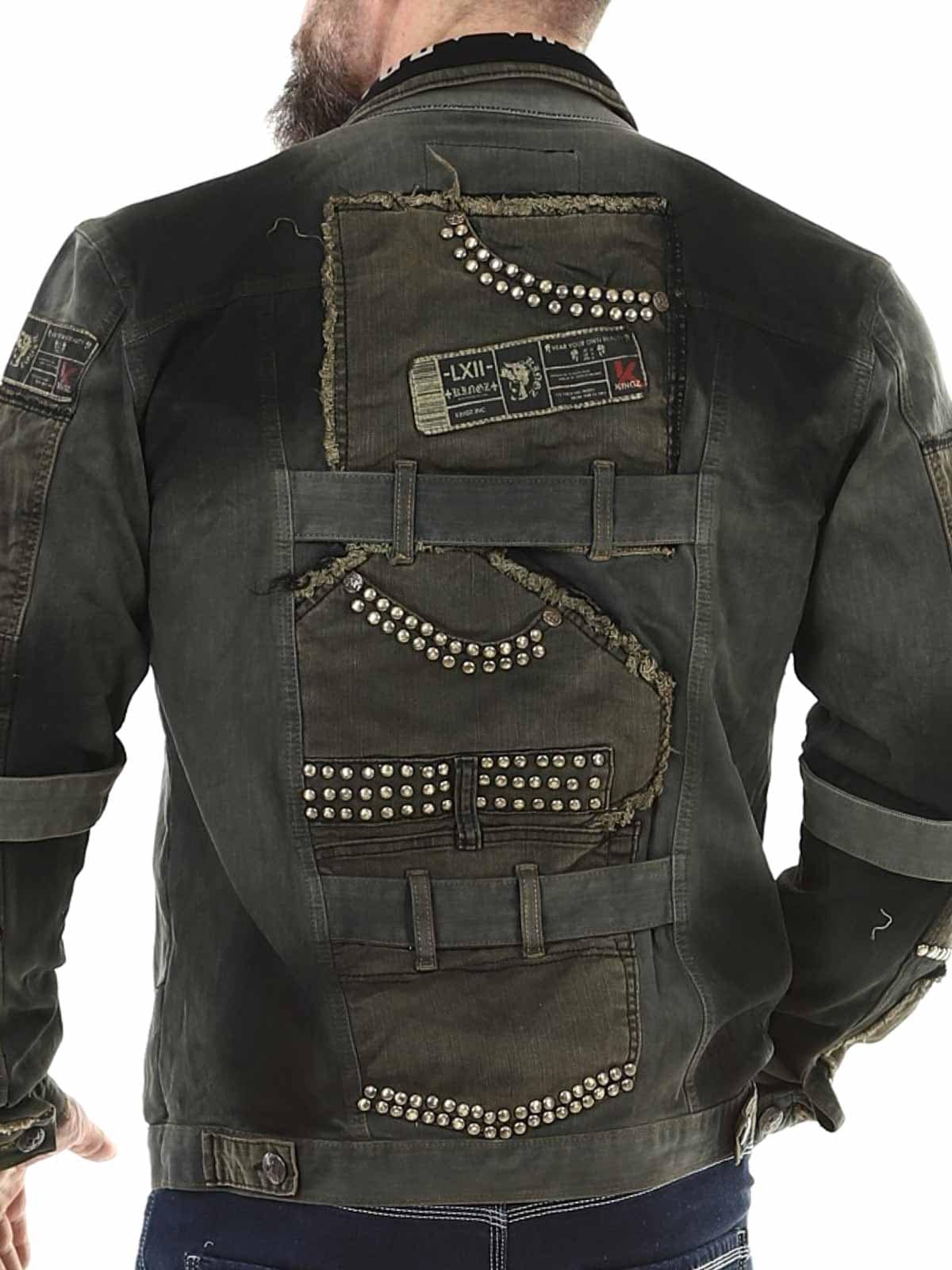 Dorian Kingz Jeansjacka Green 1717_8.jpg