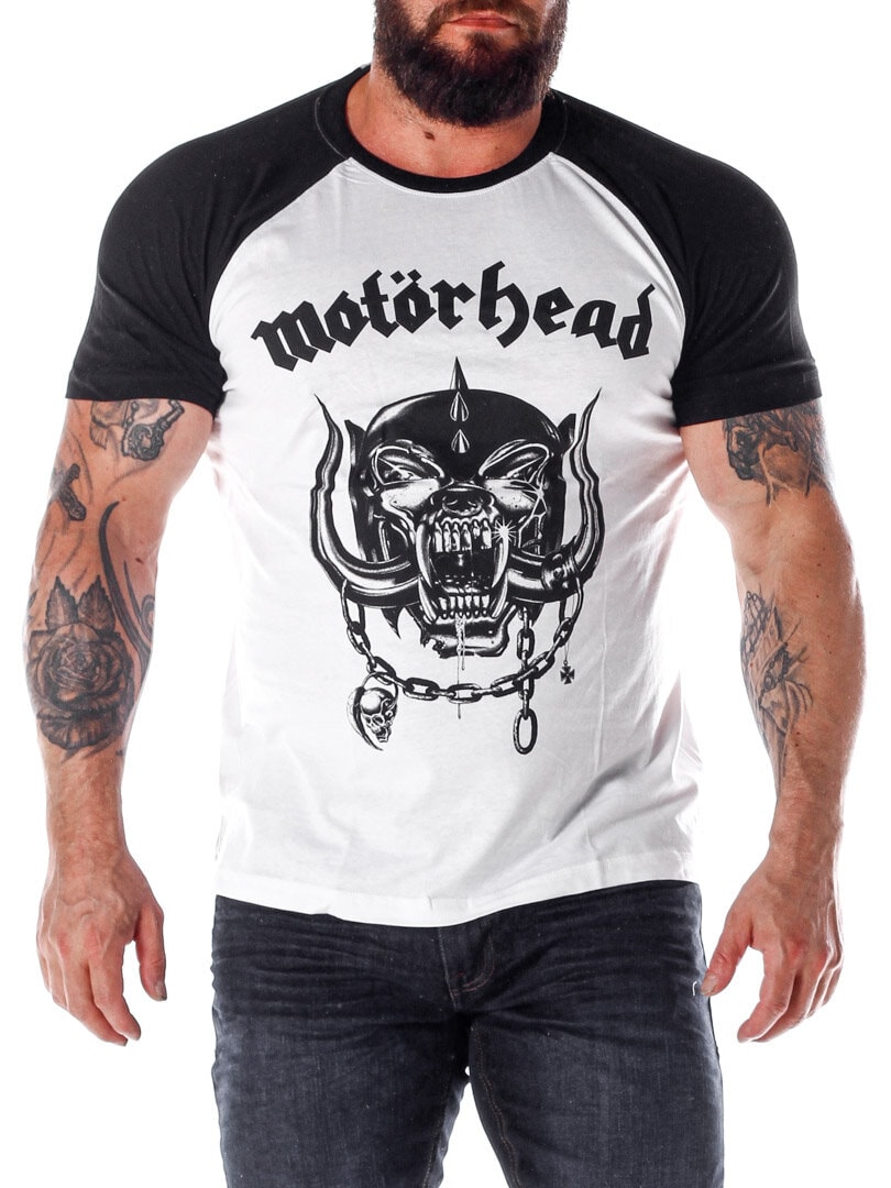 Motörhead Everything Louder T-paita - Valkoinen/Musta