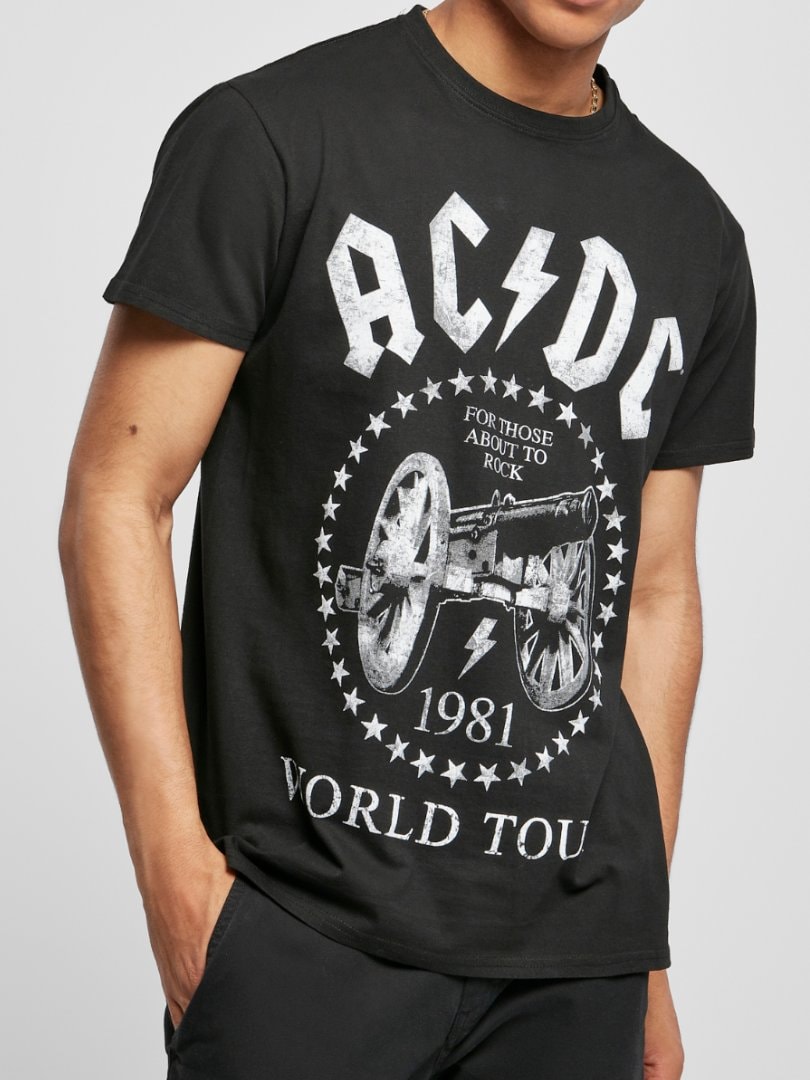 ACDC For Those About To Rock T-paita - Musta