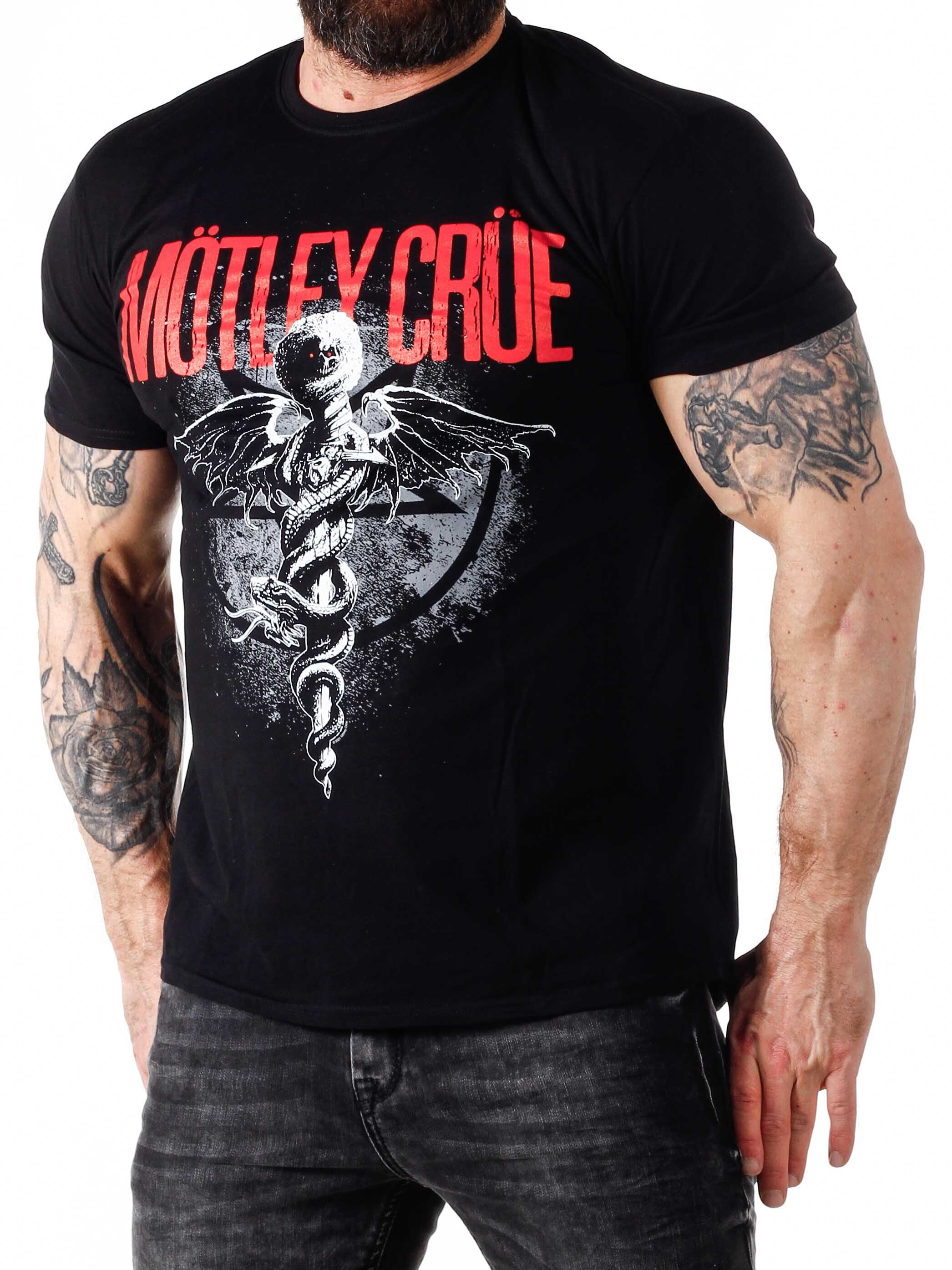 Mötley Crüe T-paita - Musta