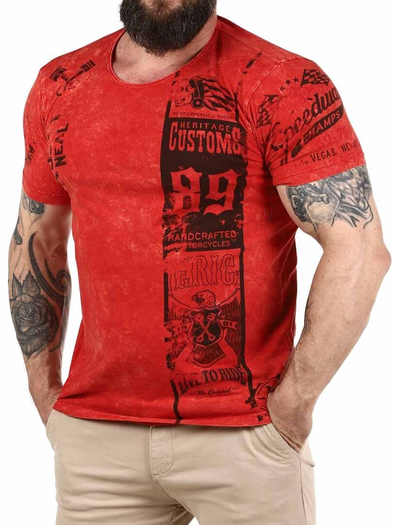 Fili Rusty Neal T-paita - Punainen