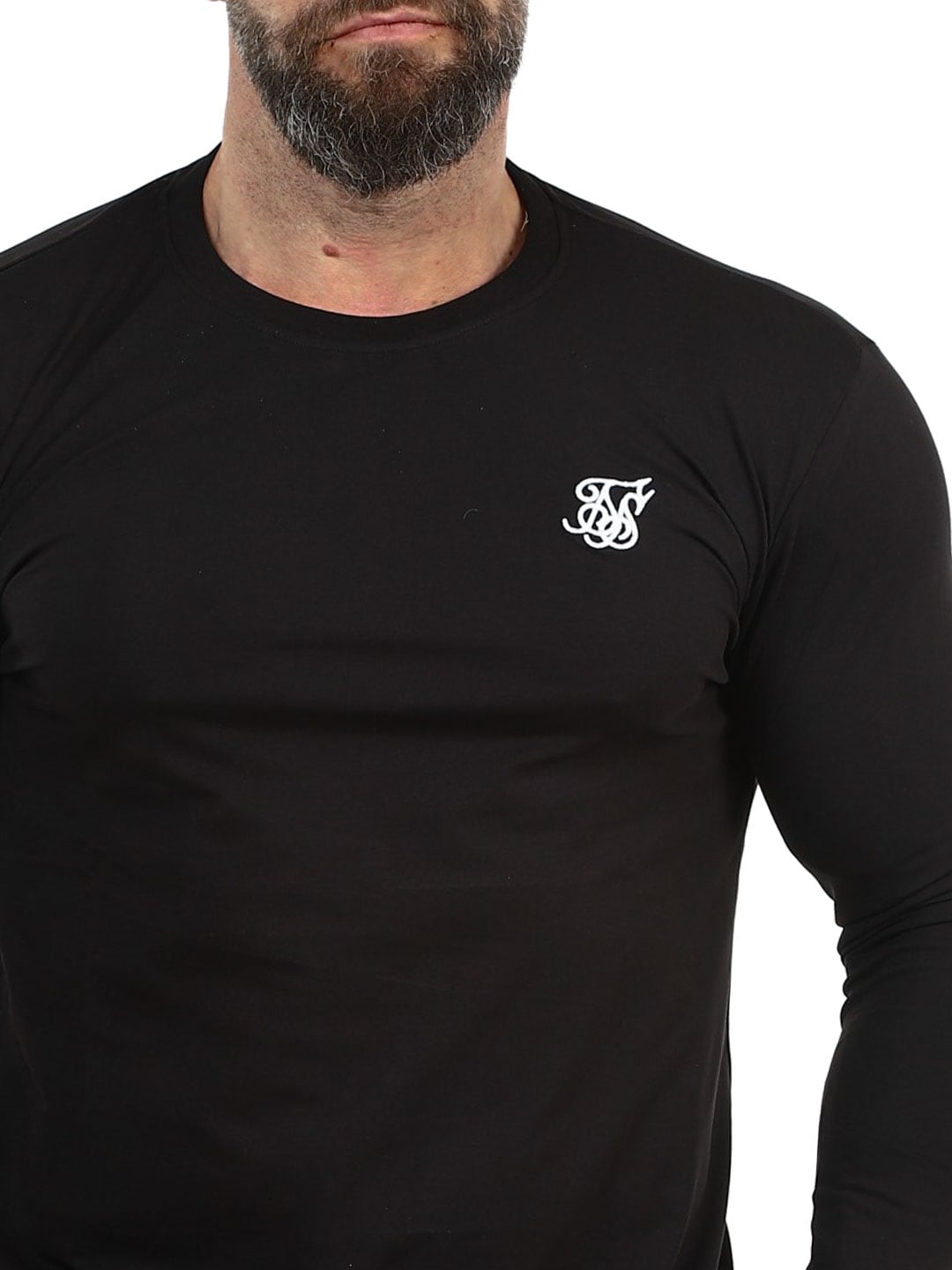 Essentials SikSilk Longsleeve BLACK_1.jpg