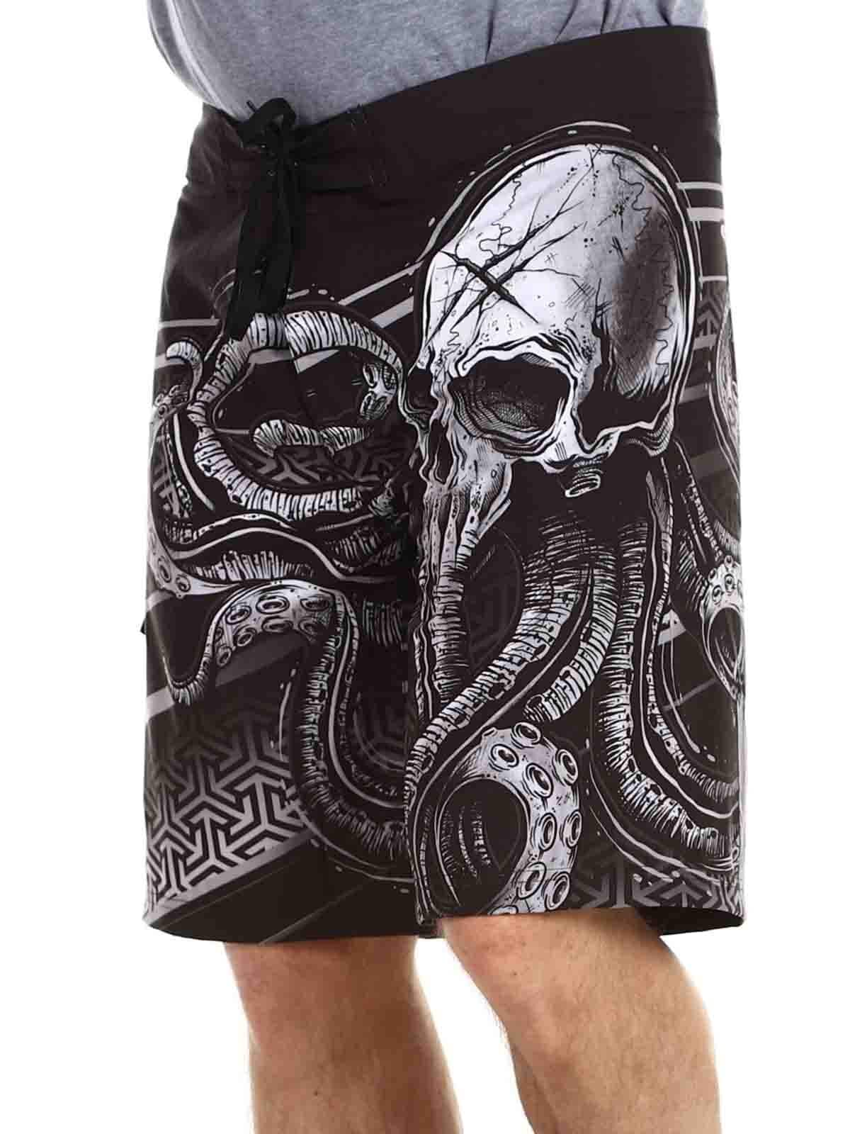 Hyraw Kraken Uimashortsit - Musta