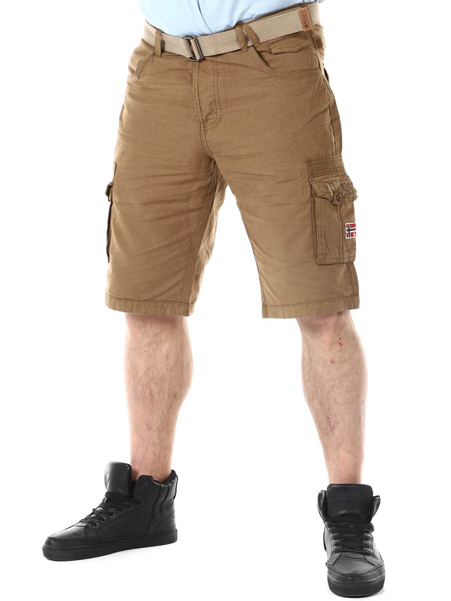 Geo Norway Cargo Shorts khaki_3.jpg