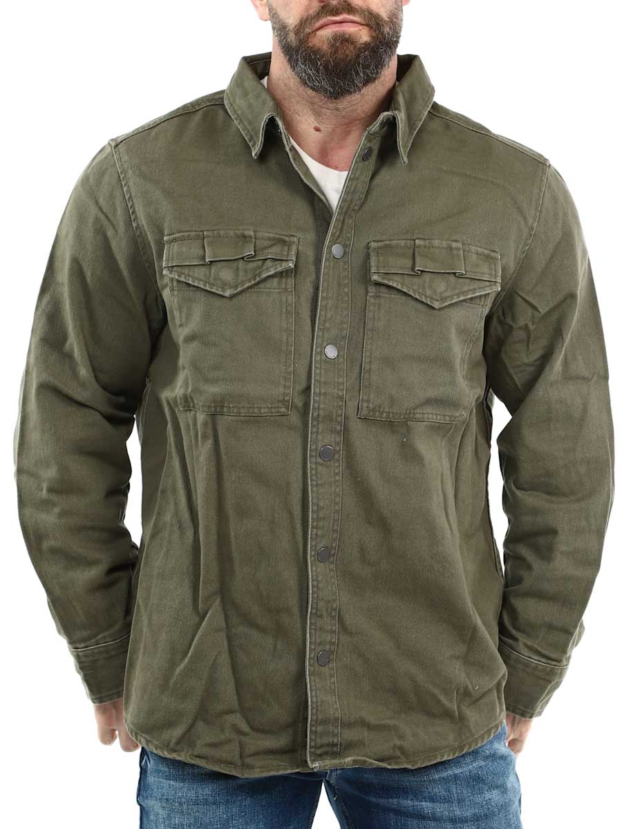 Heavy Twill Brandit Shirt Green_4.jpg