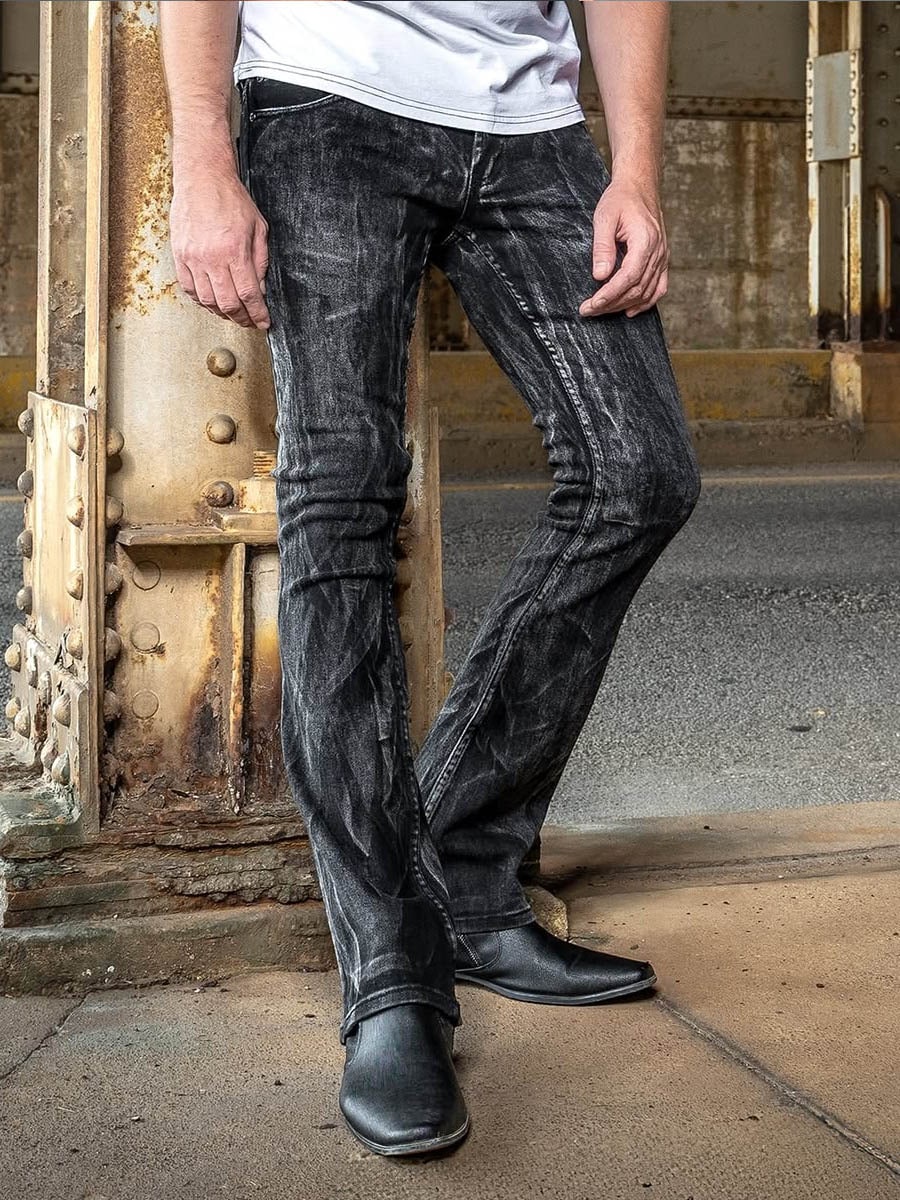 Hellraiser Smoke Wash Wornstar Jeans Black out.jpg