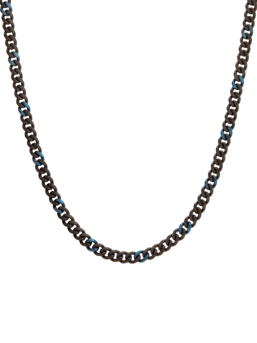 Hero Miami Cuban Inox Halsband - Svart 1.jpg