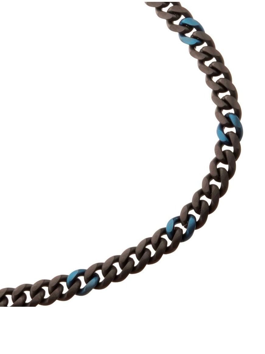 Hero Miami Cuban Inox Halsband - Svart 2.jpg