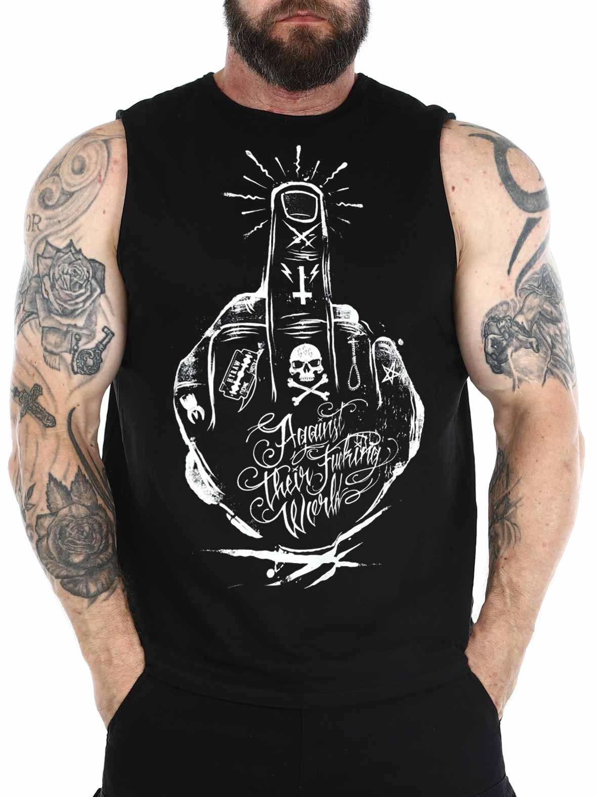 Hyraw Finger Singlet - Svart_1.jpg