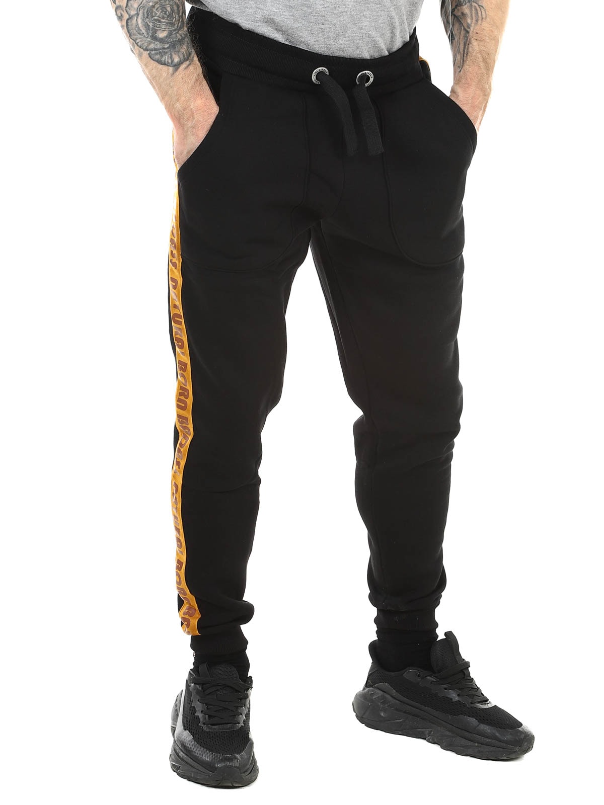 King Kerosin Badass Sweatpants - Black_1.jpg