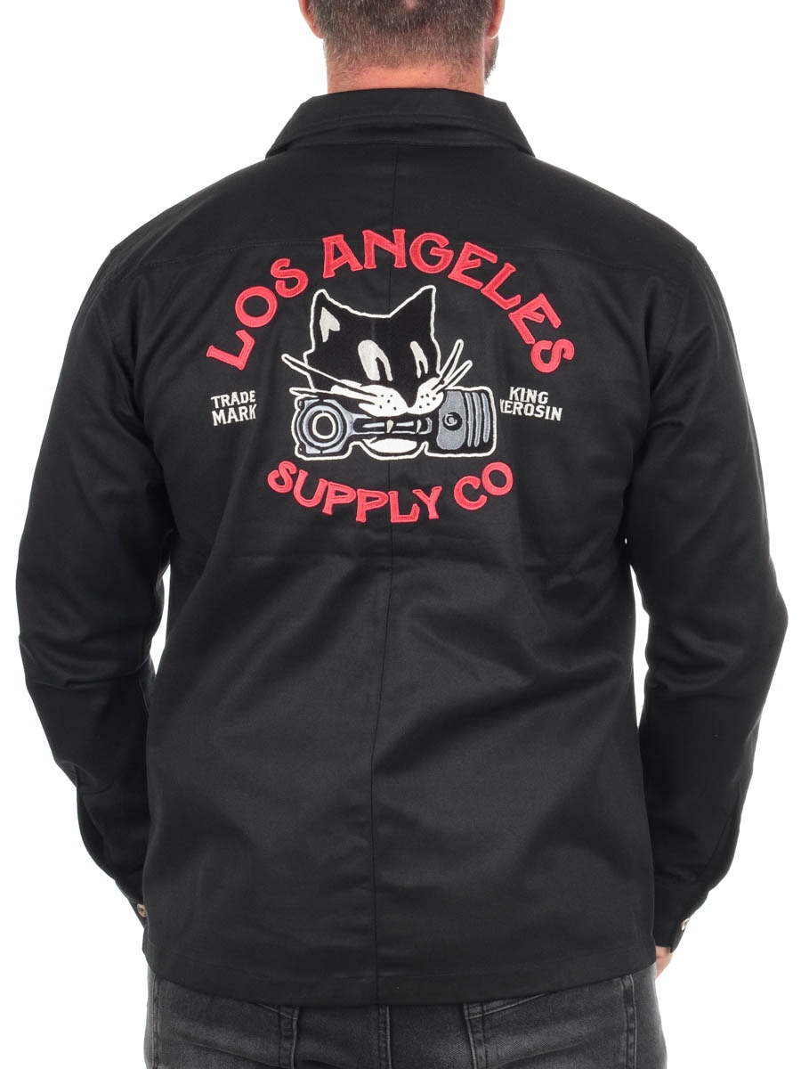 King Kerosin Los Angeles Supply Shirt Black KKI55009_5.jpg