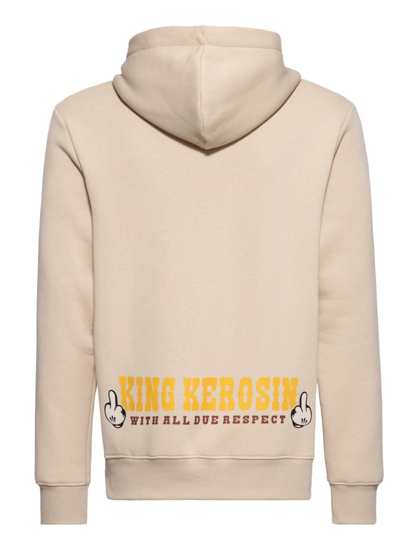 King Kerosin Rock N Roll Hoodie Beige 2.jpg