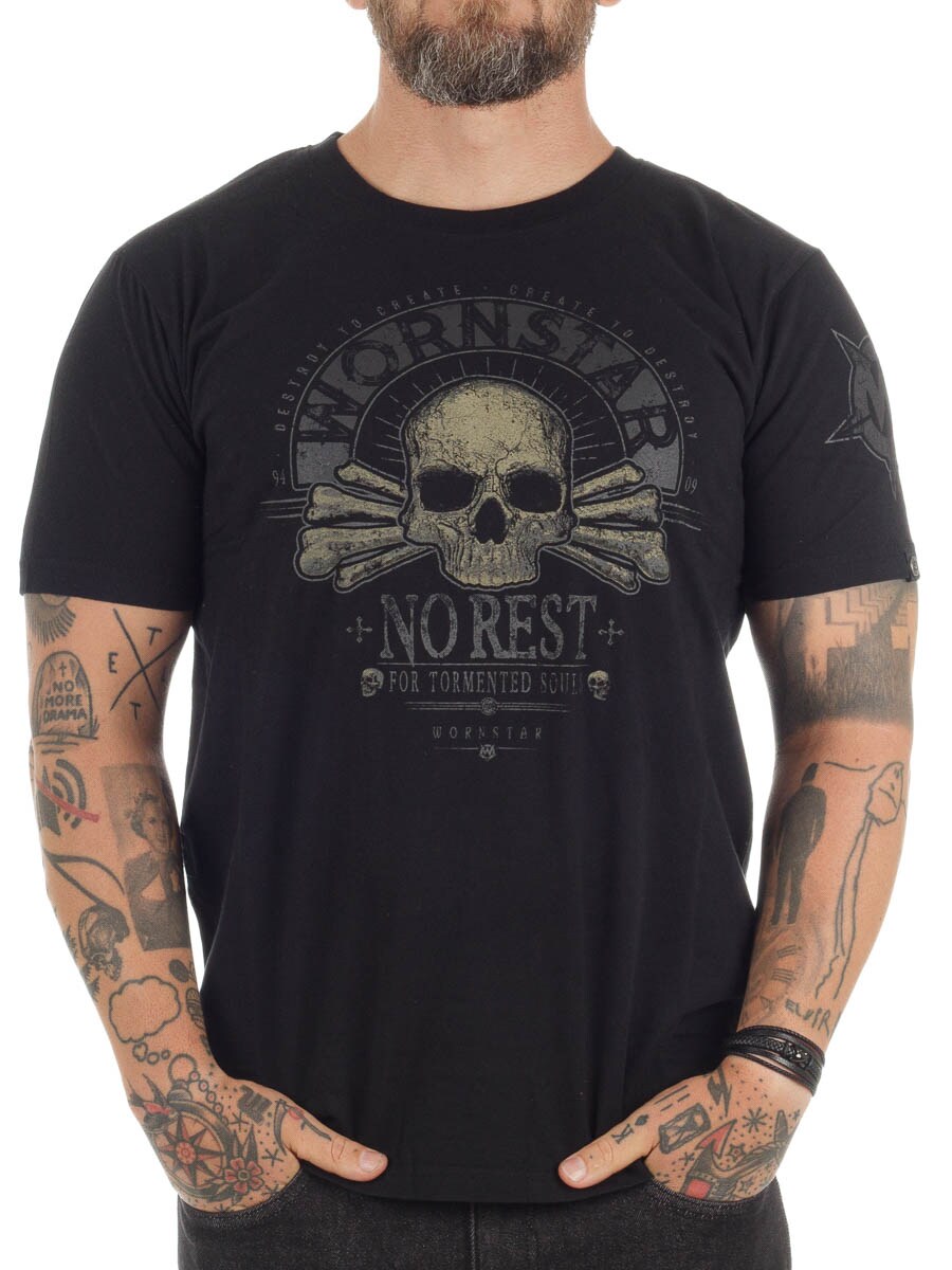No Rest Wornstar T-shirt - Black 2026_1.jpg