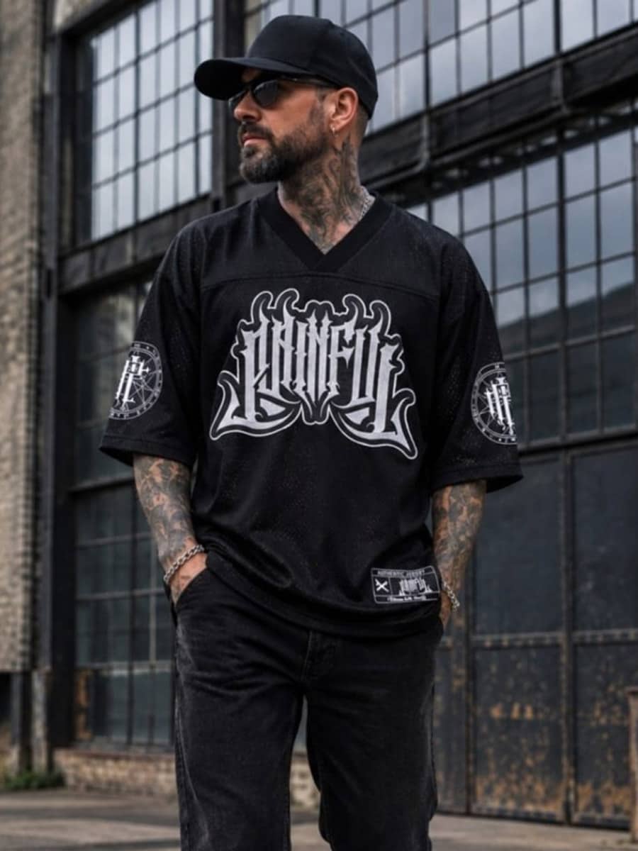 Painful Clothing Jersey T-shirt - Svart.jpg