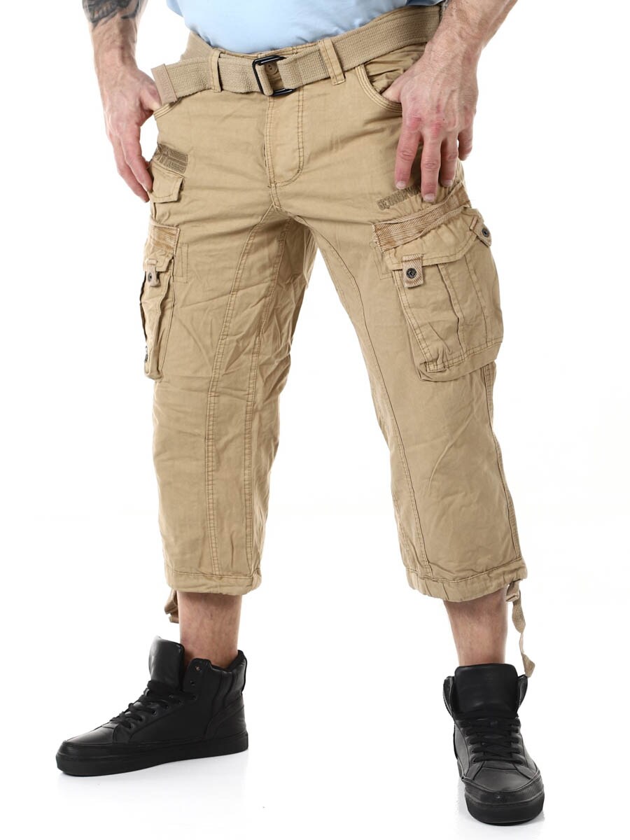 Parra 3 4 Cargo Shorts beige_1.jpg