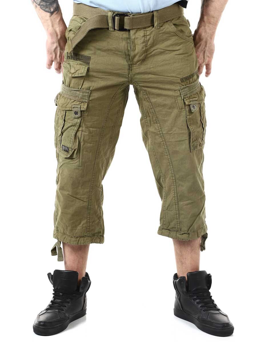 Parra 3 4 Cargo Shorts khaki_1.jpg