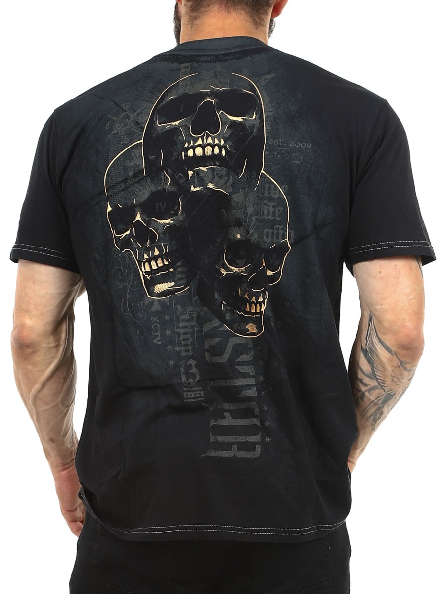 Power Chord Wornstar T-shirt - Svart -9.jpg