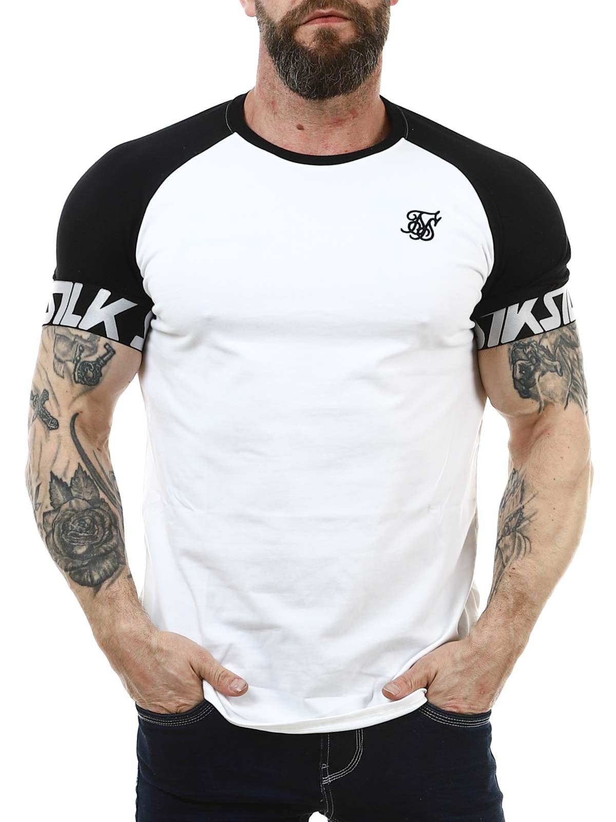 Raglan Tech SikSilk T-shirt 28518_1.jpg
