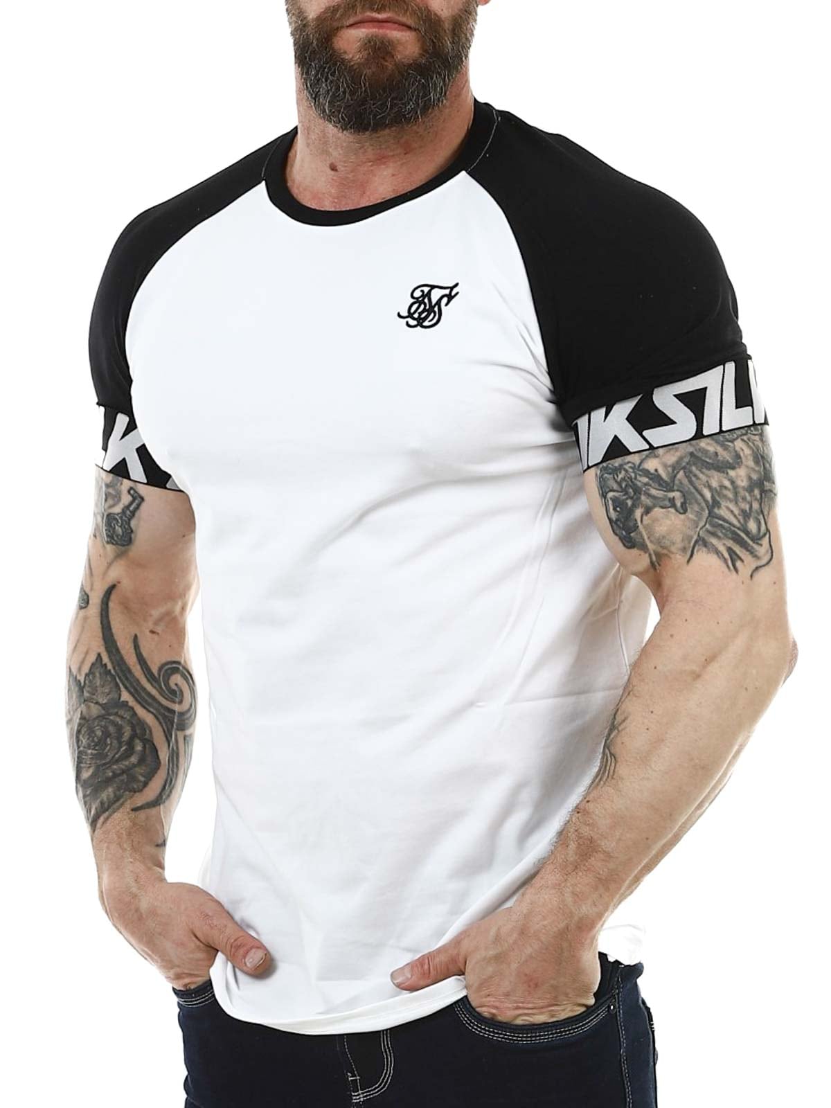Raglan Tech SikSilk T-shirt 28518_3.jpg
