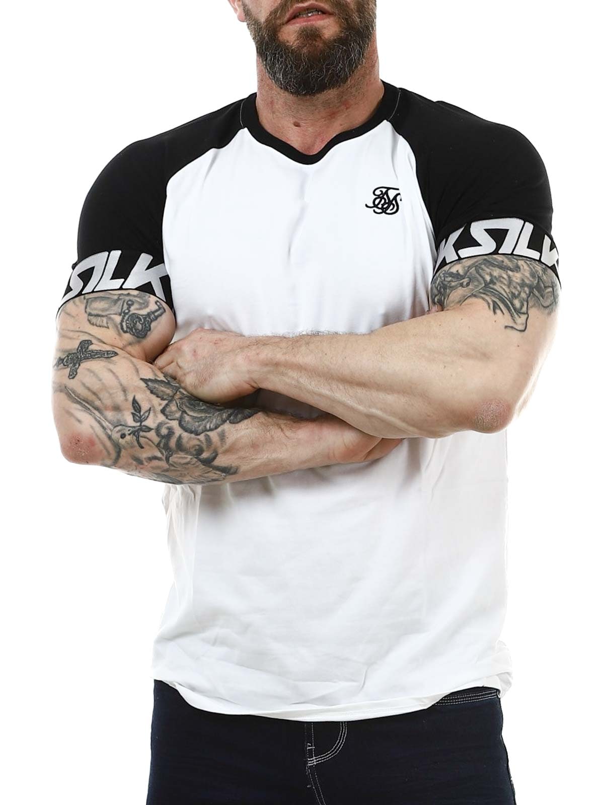 Raglan Tech SikSilk T-shirt 28518_4.jpg