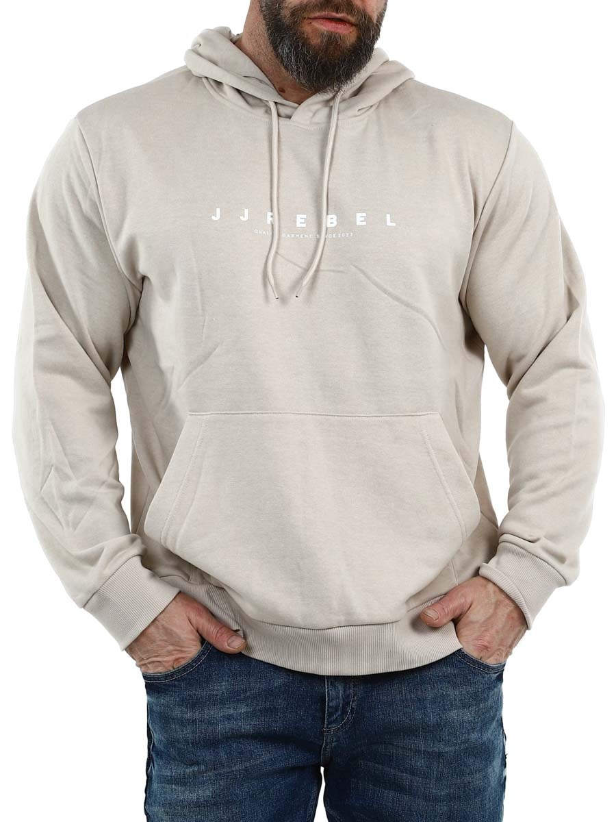 Rebel Rocky Logo Hoodie Beige Lars_1.jpg