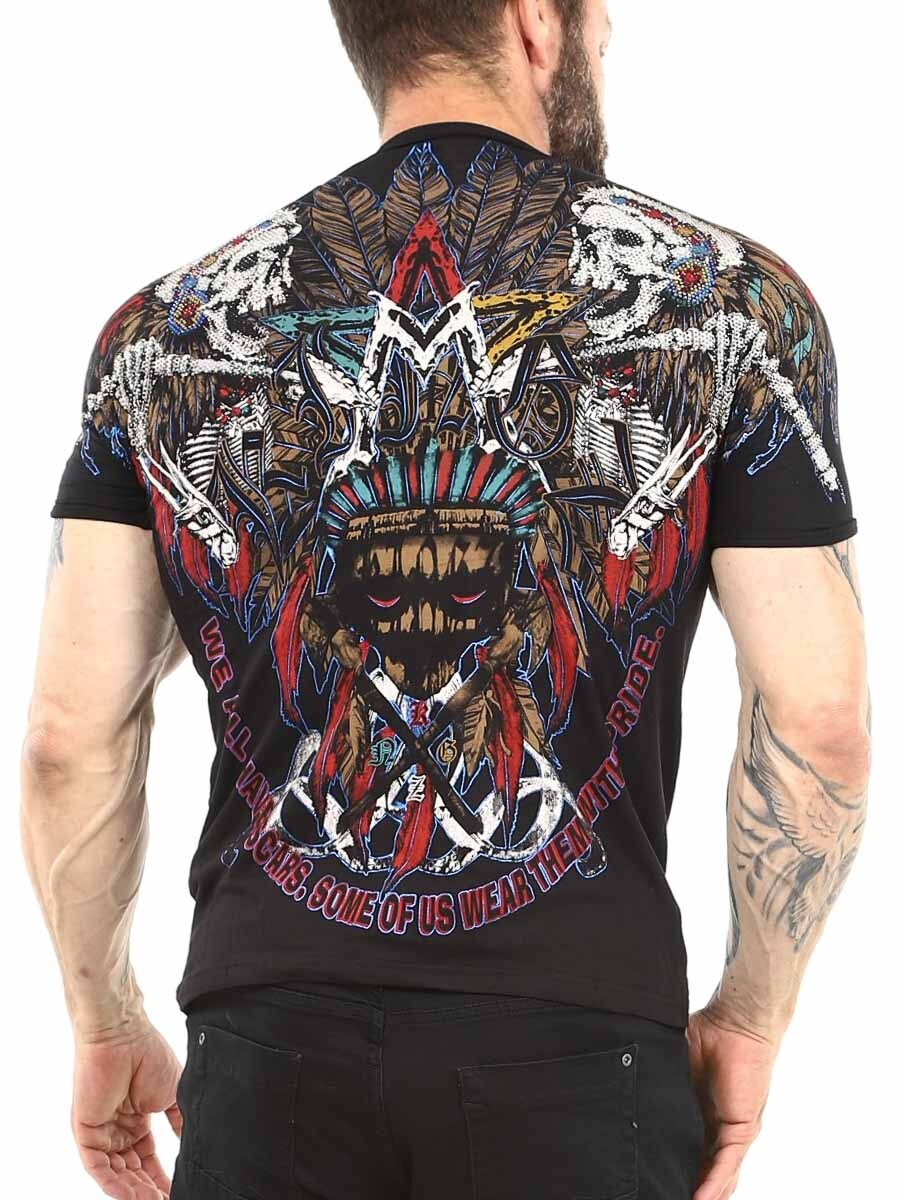 Scars Kingz T-shirt - Black Blue 2.jpg