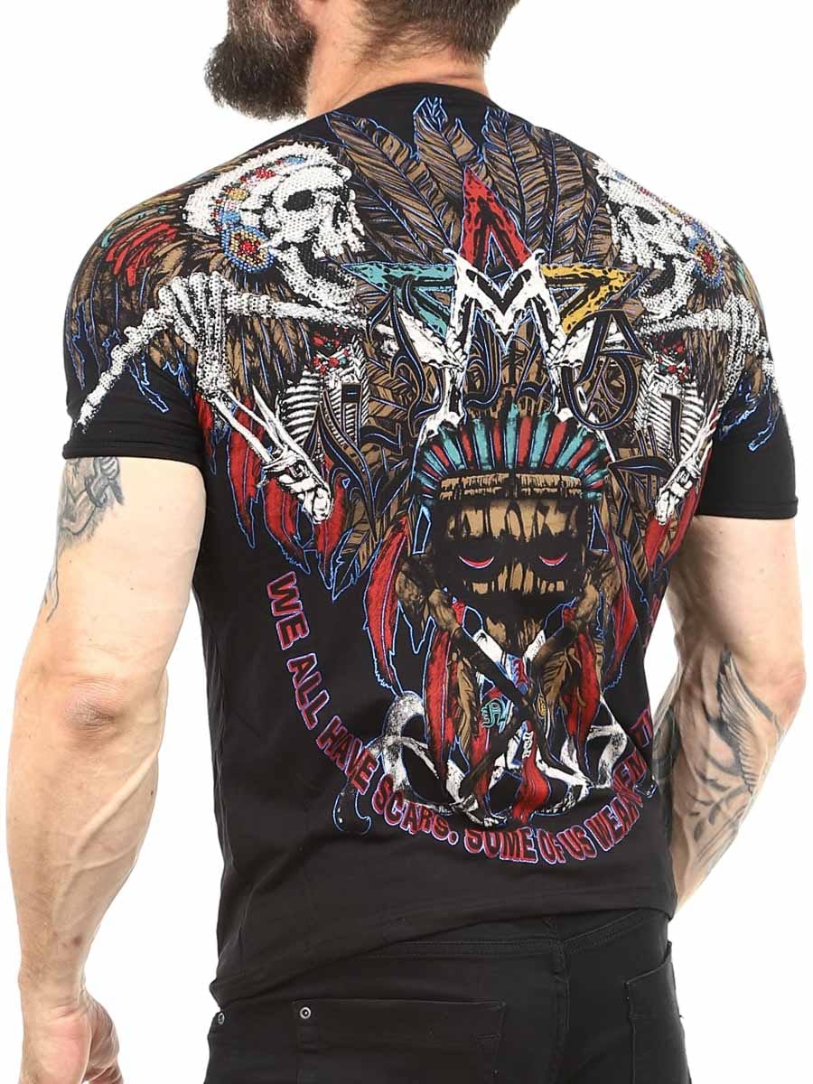 Scars Kingz T-shirt - Black Blue 5.jpg