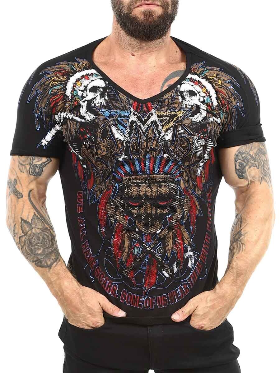 Scars Kingz T-shirt - Black Blue 6.jpg