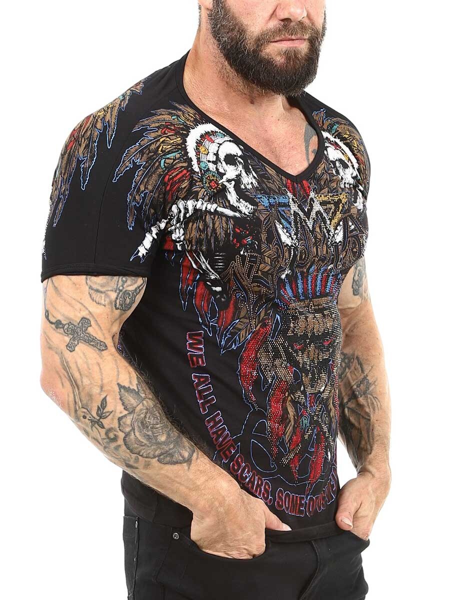 Scars Kingz T-shirt - Black Blue 7.jpg