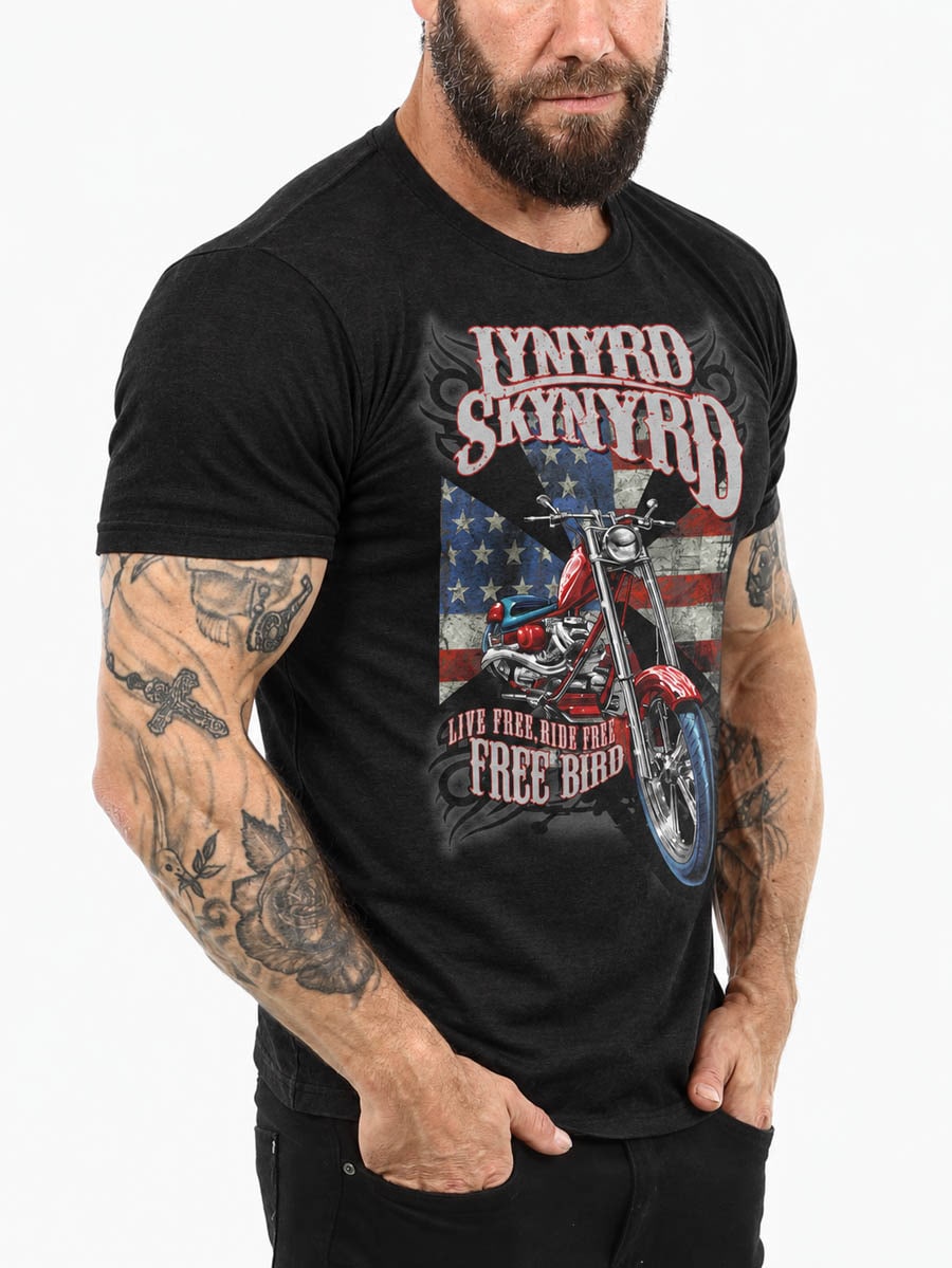T-shirt Lynyrd Skynyrd Live Free 1.jpg
