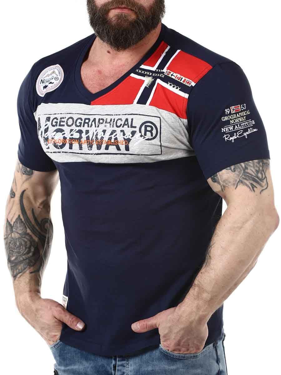 T-skjorte Geo Norway Dark Blue_3.jpg