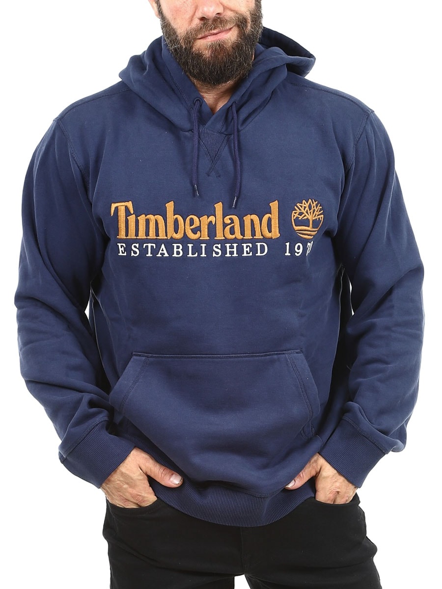 Timberland 1973 Logo Hoodie dark blue-5.jpg
