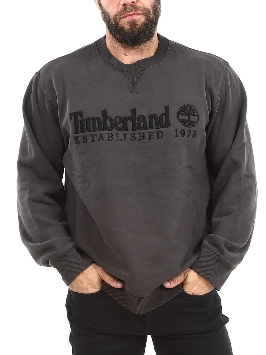 Timberland 1973 Logo sweater dark grey-5.jpg