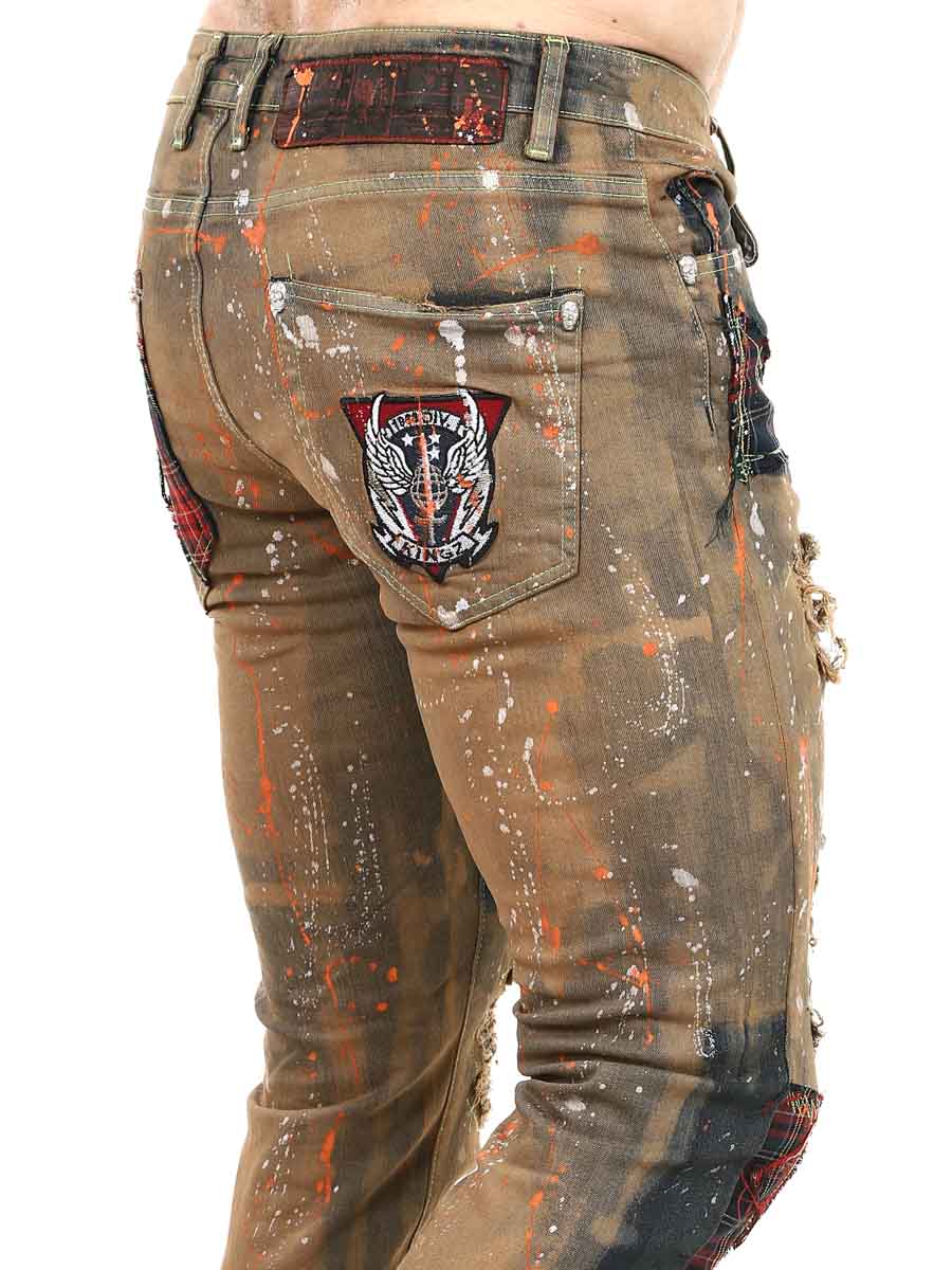 Valerix Kingz Jeans Green Brown_6.jpg
