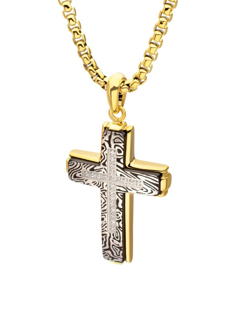 Zebra Cross Pendant Inox Halsband3.jpg