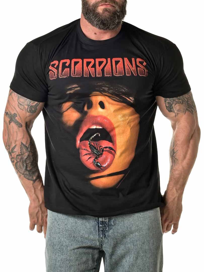 Scorpion Tongue T-paita - Musta