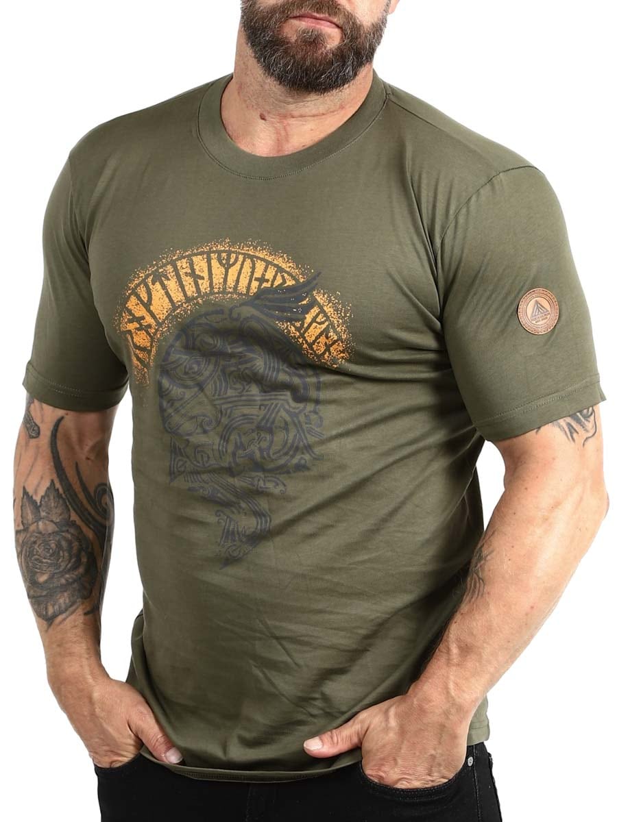 mohawk green tshirt by rockdenim_3.jpg