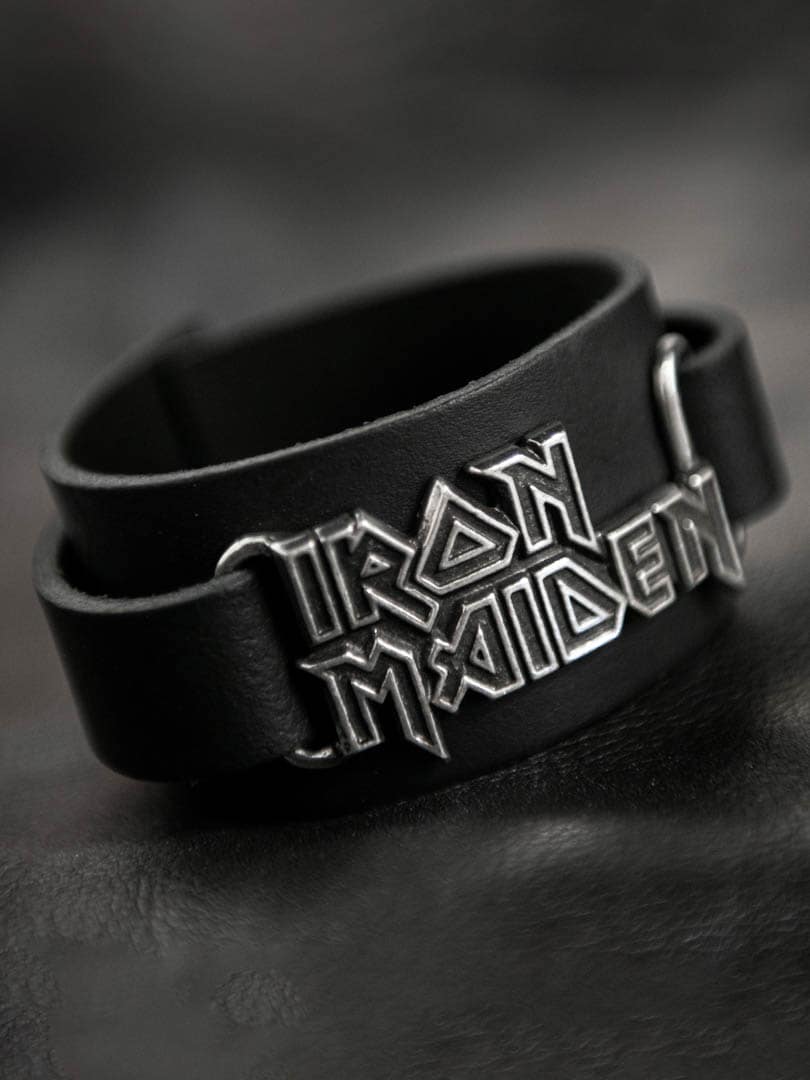 Iron Maiden Rannekoru - Musta